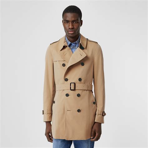 men burberry trench coat lyst sandringham|Burberry sandringham trench coat long.